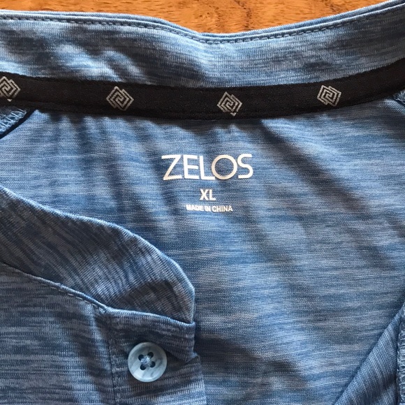 ZELOS Shirts Zelos Mens Light Blue Short Sleeve Shirt Xl Poshmark